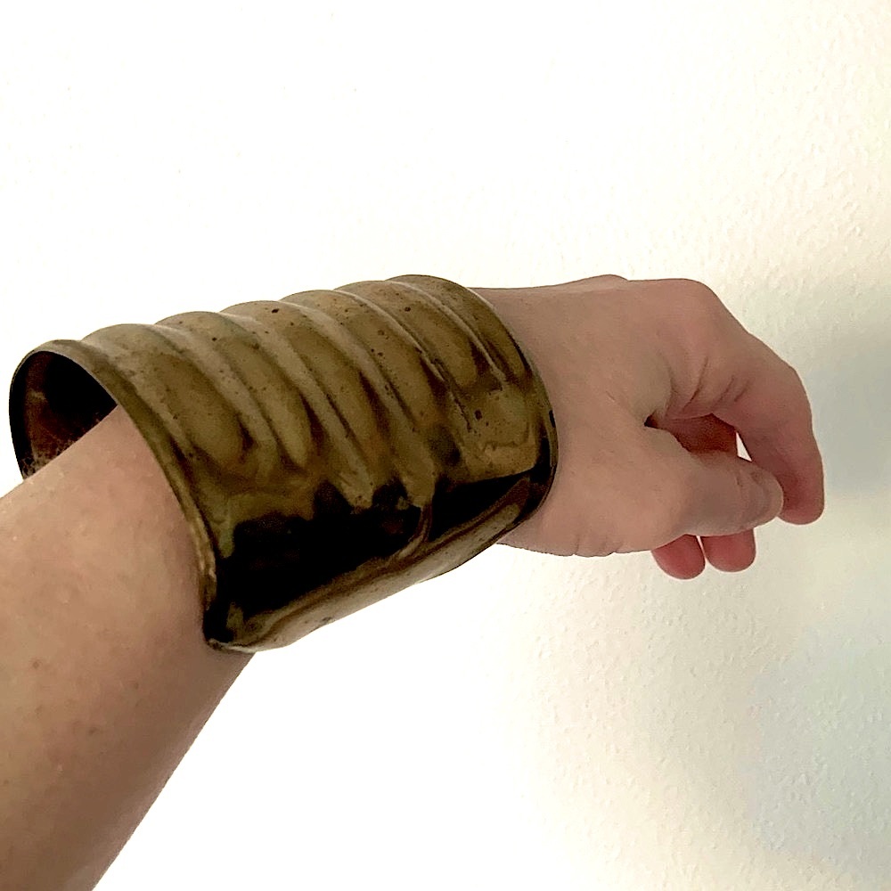 Vintage Brass Cuff Bracelet / Cuff Bracelet / Cuff